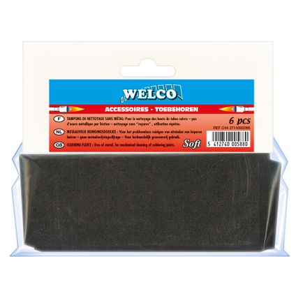 Tampons de nettoyage sans métal Welco - 6 pièces