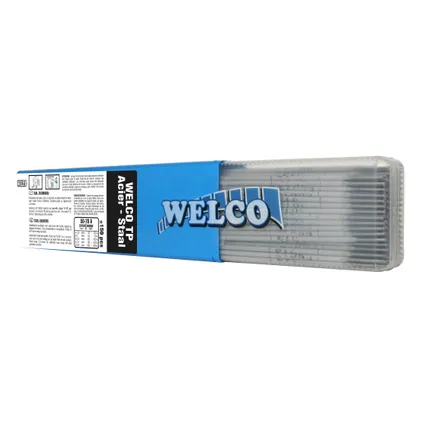 Welco laselektroden voor staal 2x300mm 2