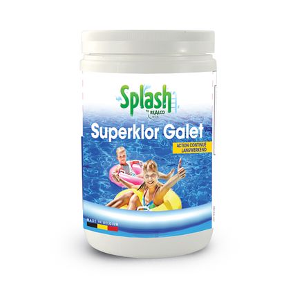 Splash chloortabletten Superklor 1kg