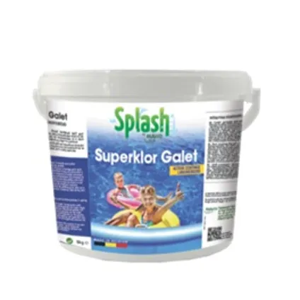 Chlore en galet Splash Superklor 5kg 2
