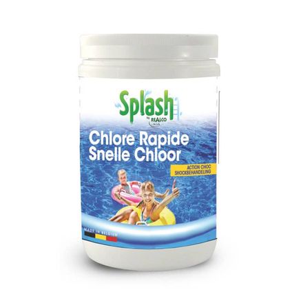 Chlore rapide Splash action choc 1kg