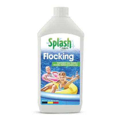Splash vlokmiddel voor troebel water Flocking 1L