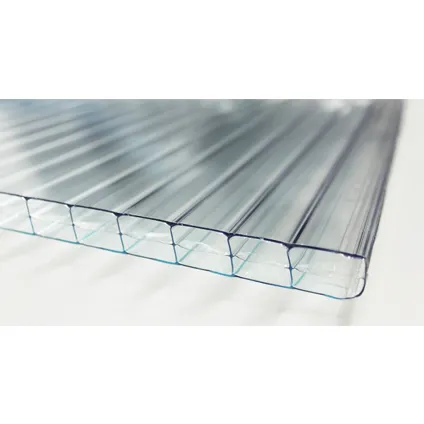 Plaque de polycarbonate Sunlite double parois 2,5 m x 10 mm