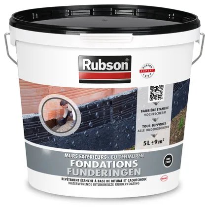Fondations Rubson bitume 5L