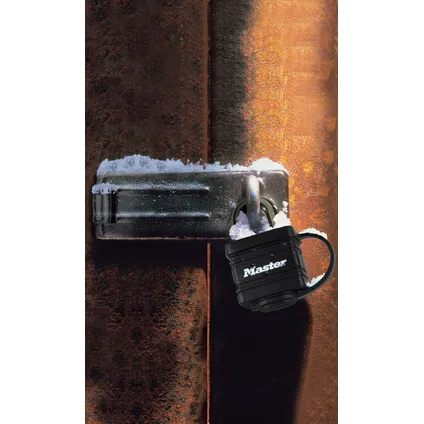 Master Lock hangslot 110mm gehard staal overval weerbestendig 3