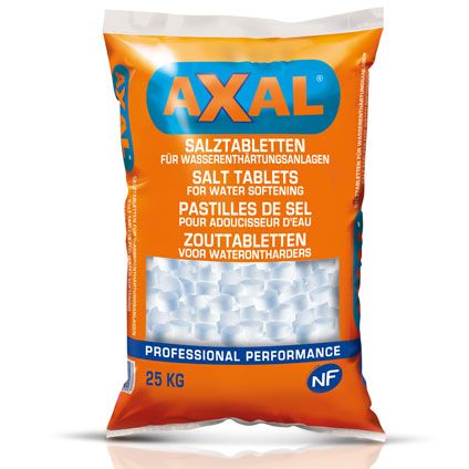Pastilles de sel pour adoucisseur Axal