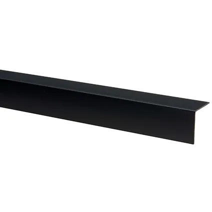 Profilé angle JéWé PVC noir 25x25mm 2
