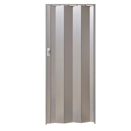 Porte accordéon Grosfillex 'Spacy' PVC aluminium 205x84cm