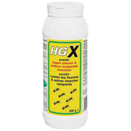 Poudre contre les fourmis & autres insectes rampants HGX 200 g