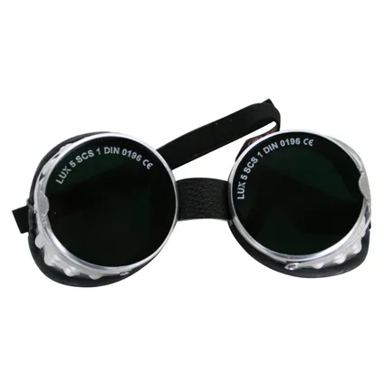 Welco veiligheidsbril groen DIN5 2