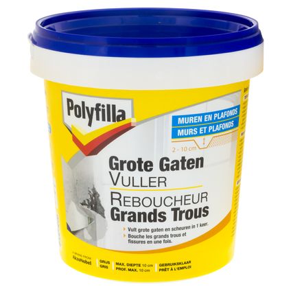 Reboucheur Grands Trous Polyfilla pâte 1KG