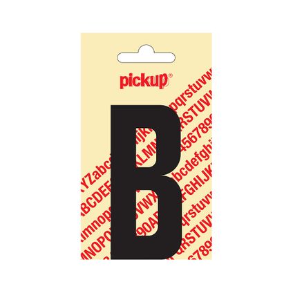 Pickup kleefletter B Nobel 90mm zwart