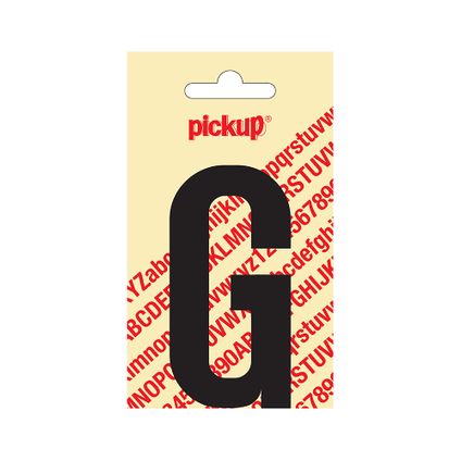 Pickup kleefletter G Nobel 90mm zwart