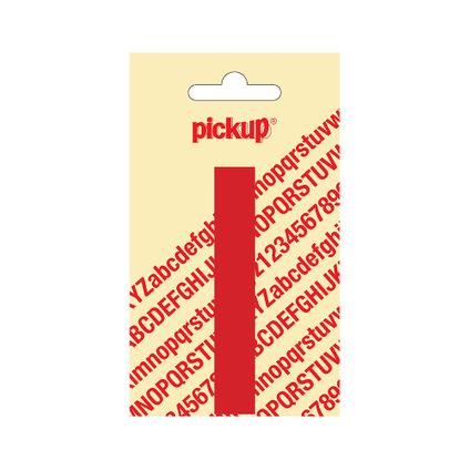 Pickup kleefletter I Nobel 90mm rood