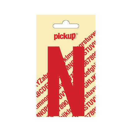 Pickup kleefletter N Nobel 90mm rood