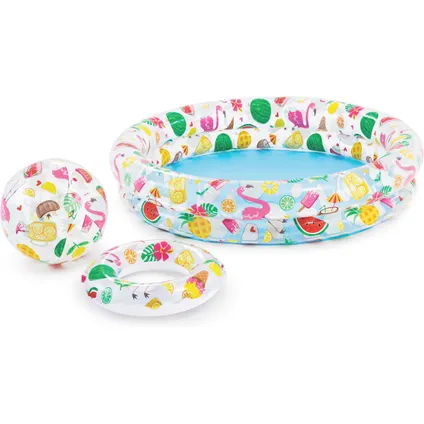 Piscine gonflable Intex Just So Fruity Ø122x25cm 4