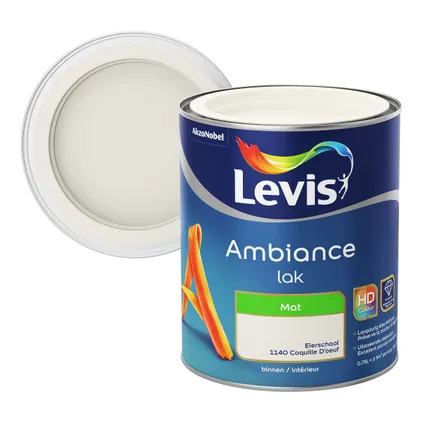 Laque Levis Ambiance coquille d'oeuf mat 750ml