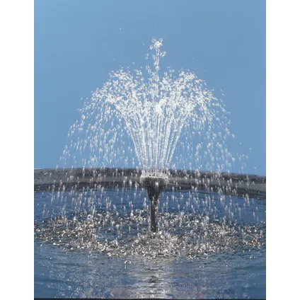 Pompe fontaine de bassin ELIMAX 2500 cloche d'eau/volcan/jet moussant 11