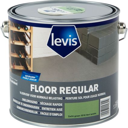 Levis vloerverf Floor Regular zachtgroen 2,5L