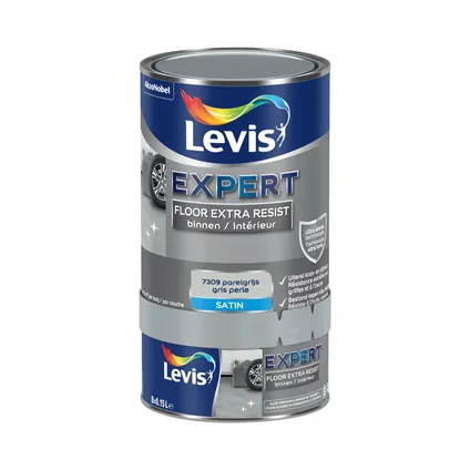 Peinture sol Levis Floor Extra resist gris perle 750ml 3