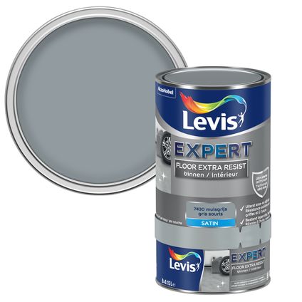 Peinture sol Levis Expert Floor Extra Resist gris souris 750ml