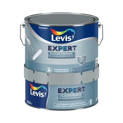Levis Floor epoxy primer wit 2,5L 3