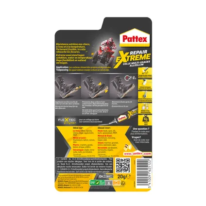 Colle multi-usages Pattex Repair Extreme 20 g 4