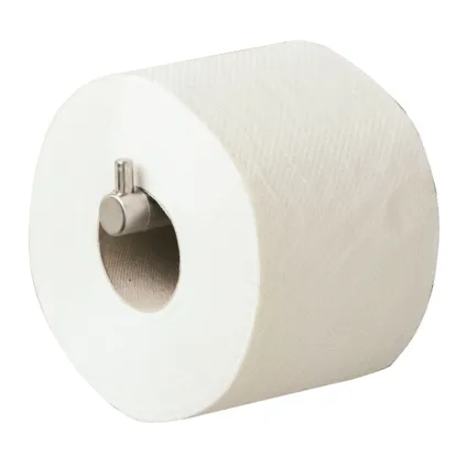 Porte-rouleau de papier toilette de réserve Tiger Boston acier inoxydable brossé
