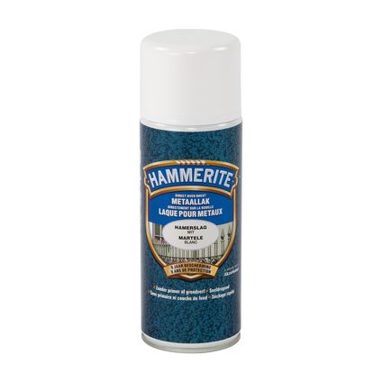 Hammerite hamerslaglak spray zwart 400ml