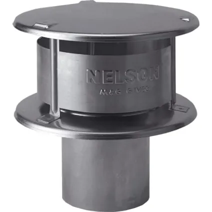 Chapeau de cheminée Burgerhout Nelson ø130mm ALU Nelson