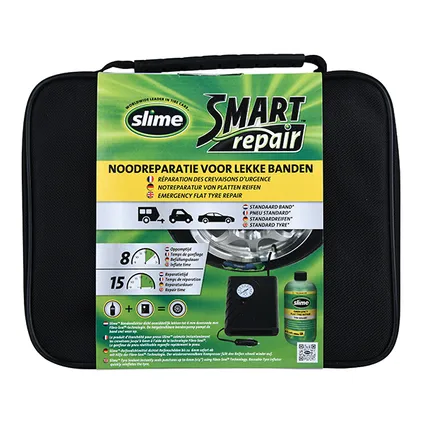Slime compressorset Smart Repair 12V 2