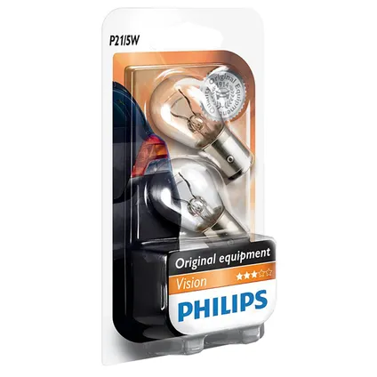 Ampoule voiture Philips 12499B2 P21/5W Vision 2