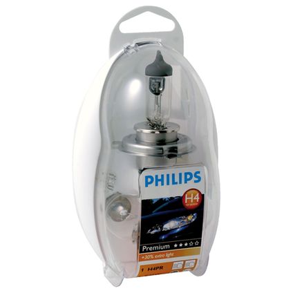 Philips reservelampenset EasyKit H4 55473EKKM 12V 6-delig