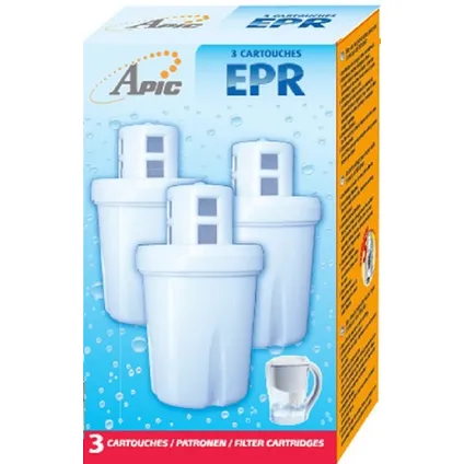 Generic Pack de 3 cartouches de filtre à eau pour filter suffisant