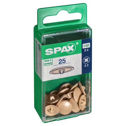 Spax afdekkap Pozi 2 12mm beige