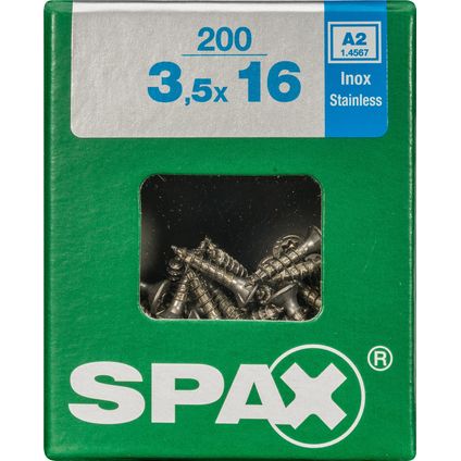 Vis universelle Spax T-Star inox 3,5x16mm 200pcs