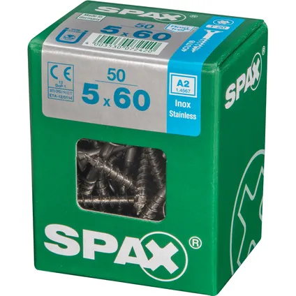 Vis universelle Spax T-Star inox 5x60mm 50pcs 3