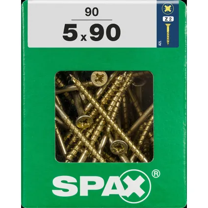 Spax universeel schroef 'Pozi' geel 5x90mm 90 stuks 4