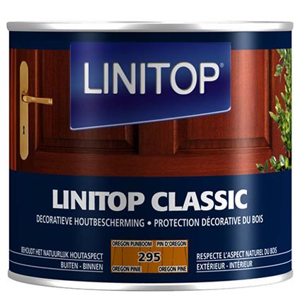 Lintop houtbescherming 'Classic Acryl' 296 den - 500ml