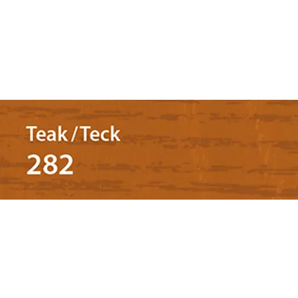 Lintop houtbescherming 'Classic Acryl' 282 teak - 2,5L 2