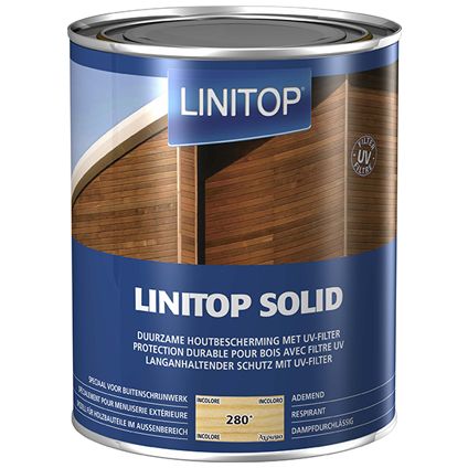 Linitop beits 'Solid' kleurloos 2,5L