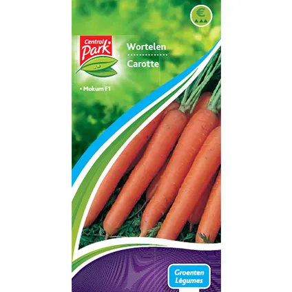 Sachet graines carotte Central Park 'Légumes' mokum F1