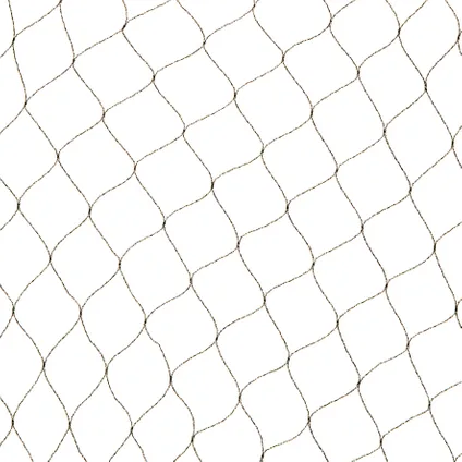 Nature tuinnetten PRIMO, enkeldraads- PE breisel, zwart, zeskantige mazen +/- 28x28 mm, 12 g/m² - 5 x 2 m 2