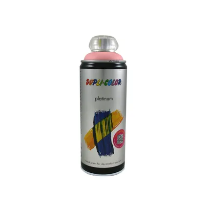Peinture en Spray Dupli-Color Platinum rose satiné 400 ml