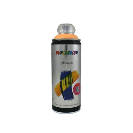 Peinture en Spray Dupli-Color Platinum papaye satiné 400 ml