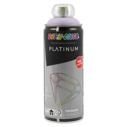 Peinture en spray Dupli-color Platinum lila satiné 400ml