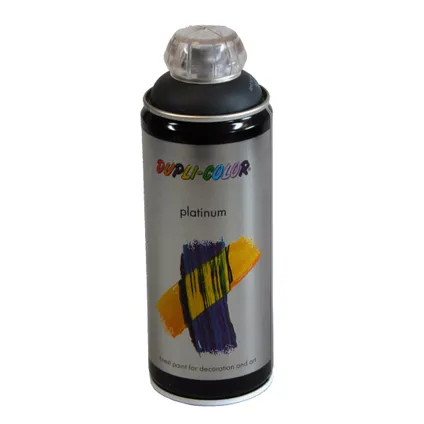 Peinture en Spray Dupli-Color Platinum gris anthracite satiné 400 ml