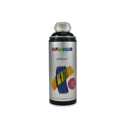 Peinture en Spray Dupli-Color Platinum noir foncé haute brillance 400 ml