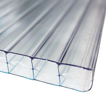Scala Plastics transparante polycarbonaat kanaalplaat helder 1,5x1,05m