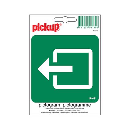 Pickup pictogram P616 normale uitgang